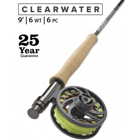 Fly Rod Orvis Clearwater Travel 9´ line 6 - 6 piece