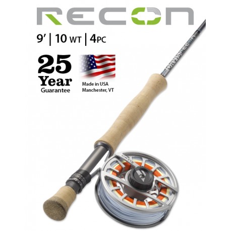 Fly Rod Orvis Recon Saltwater 9' line 10 - 4 piece