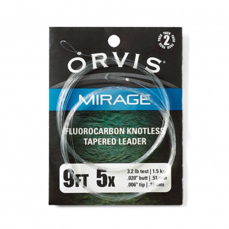 Orvis Mirage Trout Leaders 2 pcs